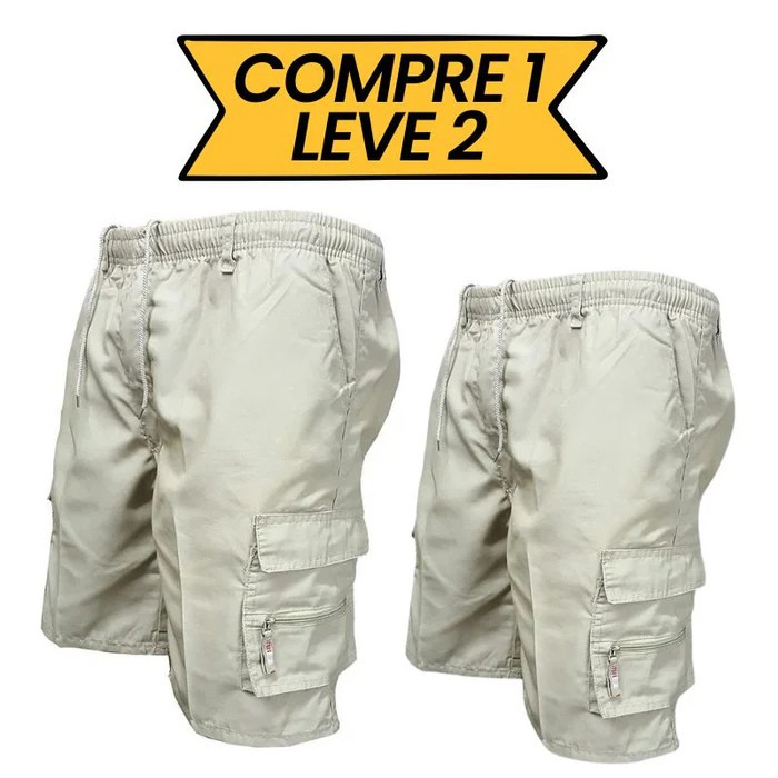 Bermudas de Praia Masculina - Pague 1 Leve 2