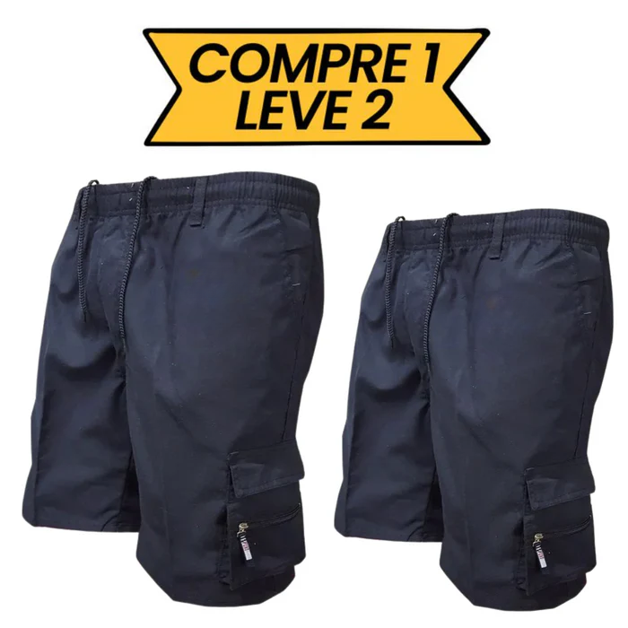 Bermudas de Praia Masculina - Pague 1 Leve 2