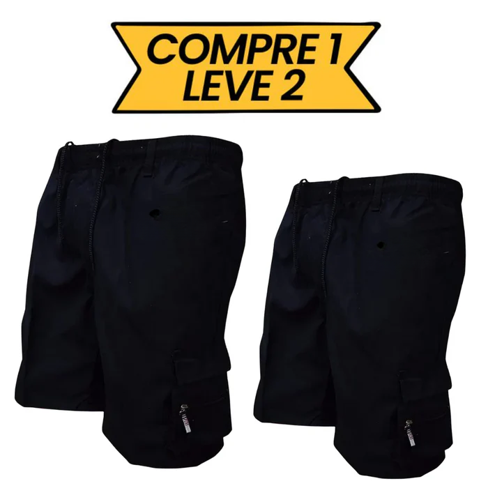 Bermudas de Praia Masculina - Pague 1 Leve 2