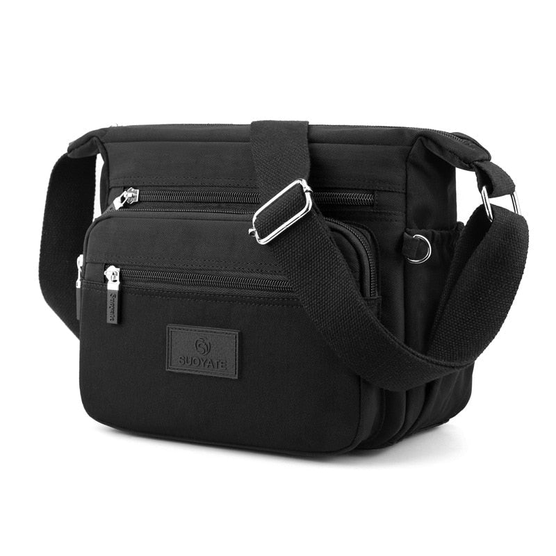 Bolsa Compacta Resistente à Água e Fechamento em Zíper