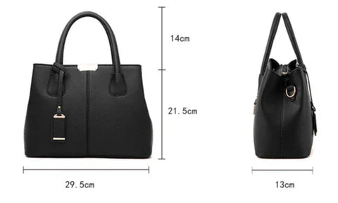 Bolsa Feminina de Ombro em Couro