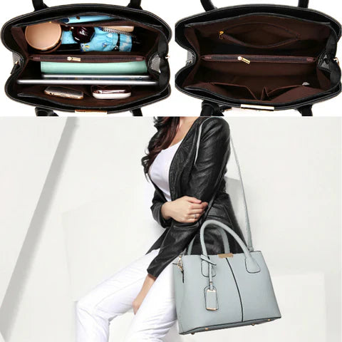 Bolsa Feminina de Ombro em Couro