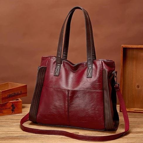 Bolsa Tote Feminina de Couro Versátil